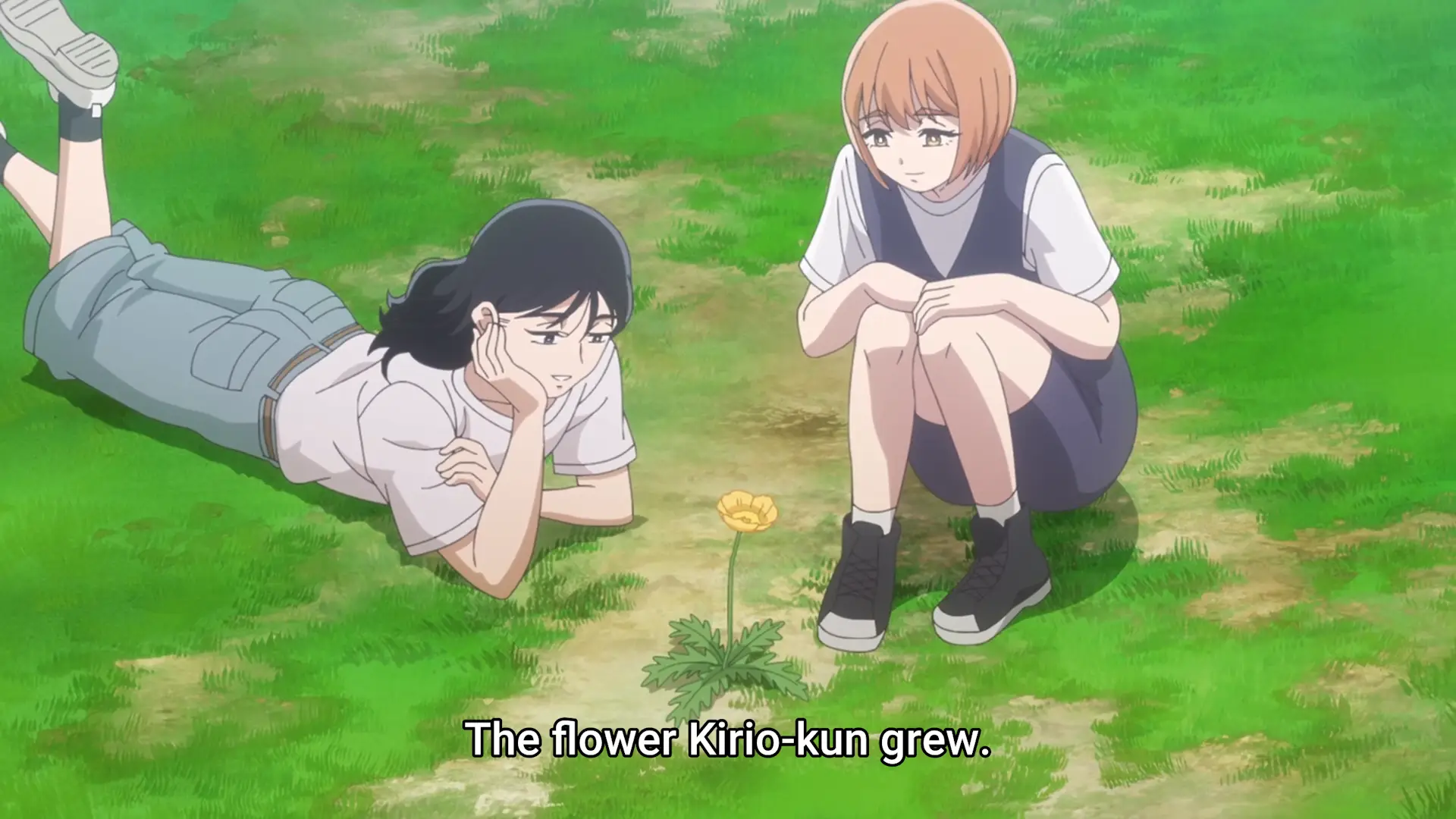 The moment Nami pulled the flower, was it because it was grabbing too much attention of Eimi away from her I wonder?