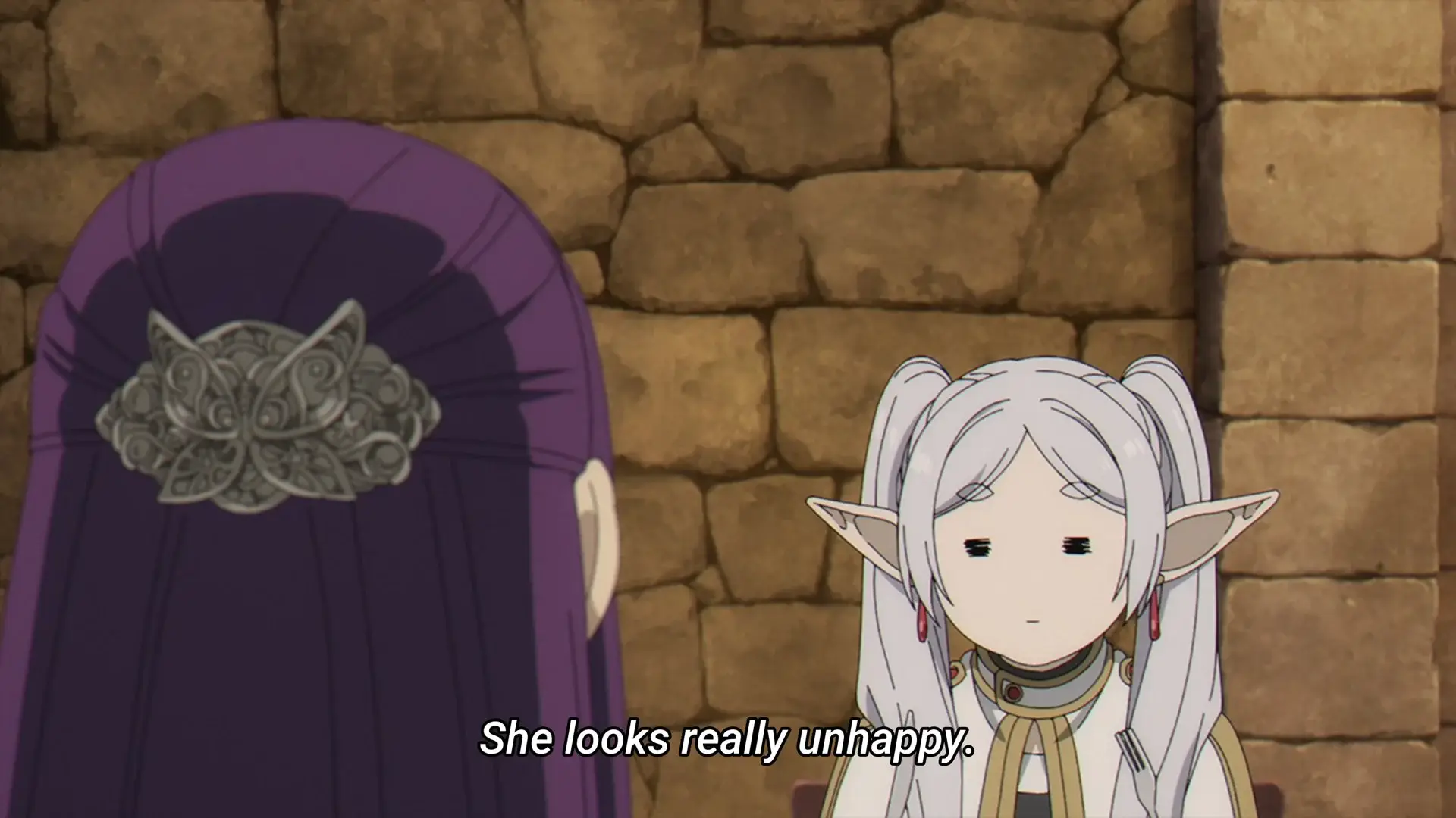 She still look cute even when unhappy though. How can she do that?!