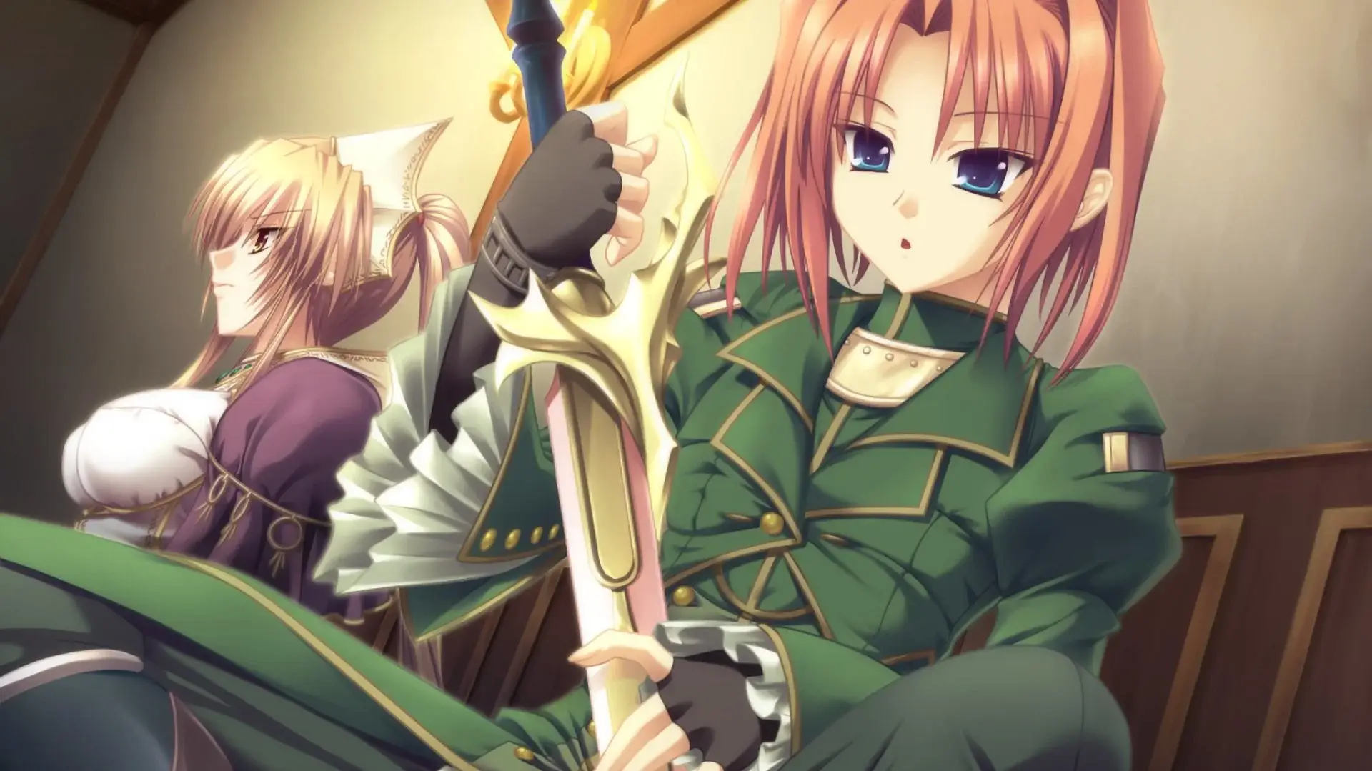 Celica was completely oblivious to Ekria's feelings for most of the visual novel. Especially at the beginning.