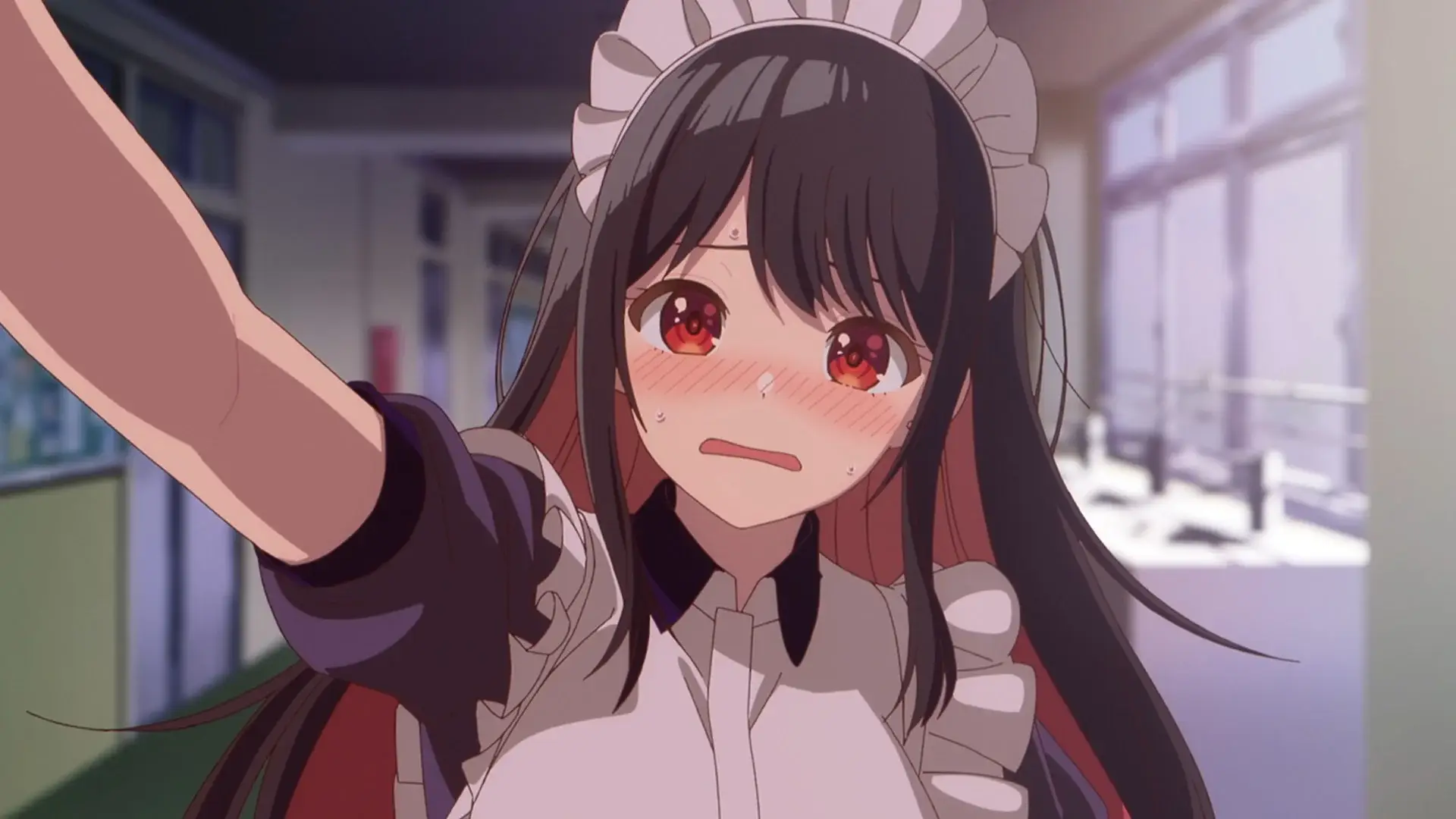 She was ultra adorable here and she's clearly hiding something isn't she?