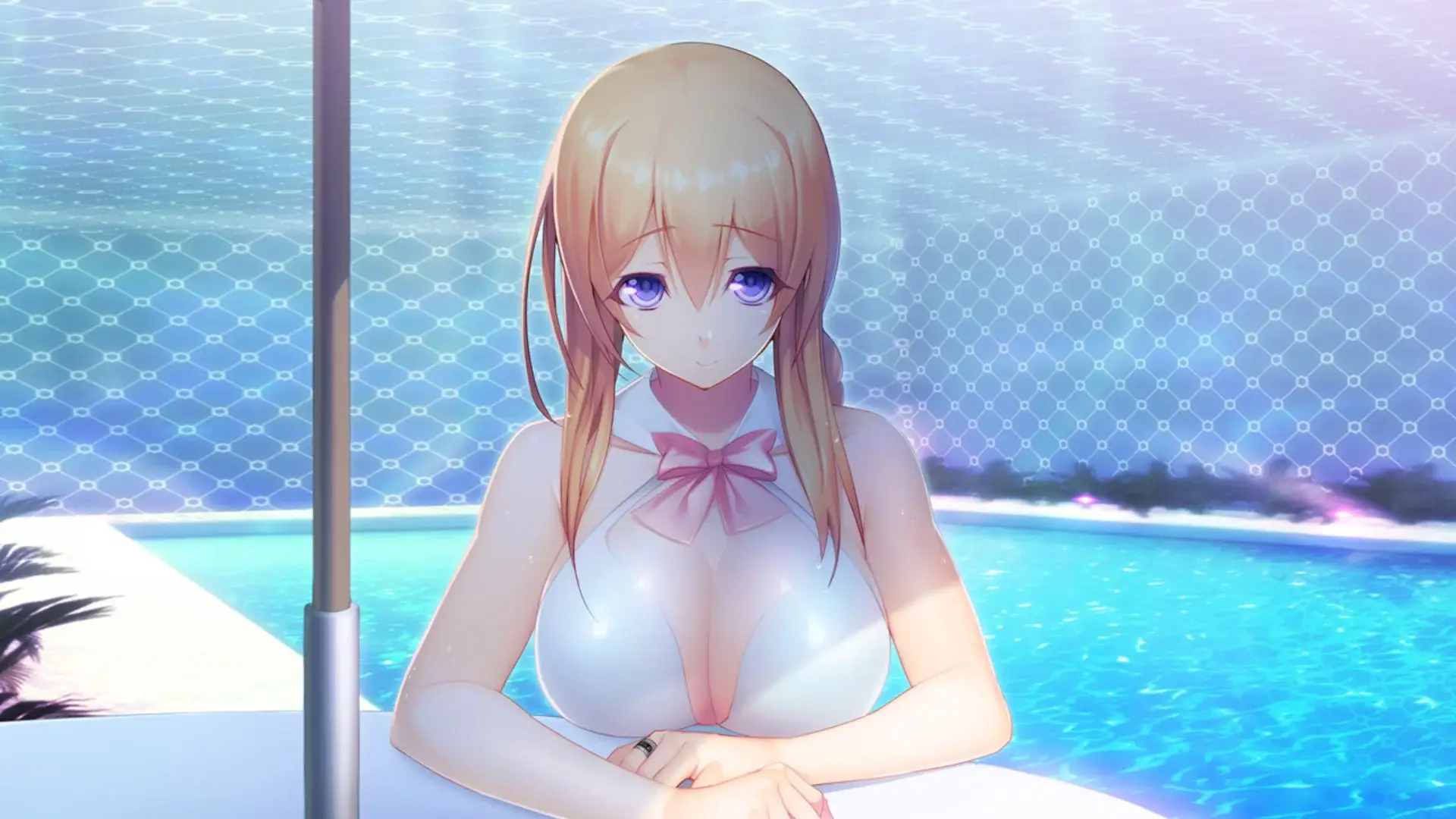 Kiriri in a swimsuit looks great too even if her personality is among the most plain between the heroines. I know that everyone else really stand out but...