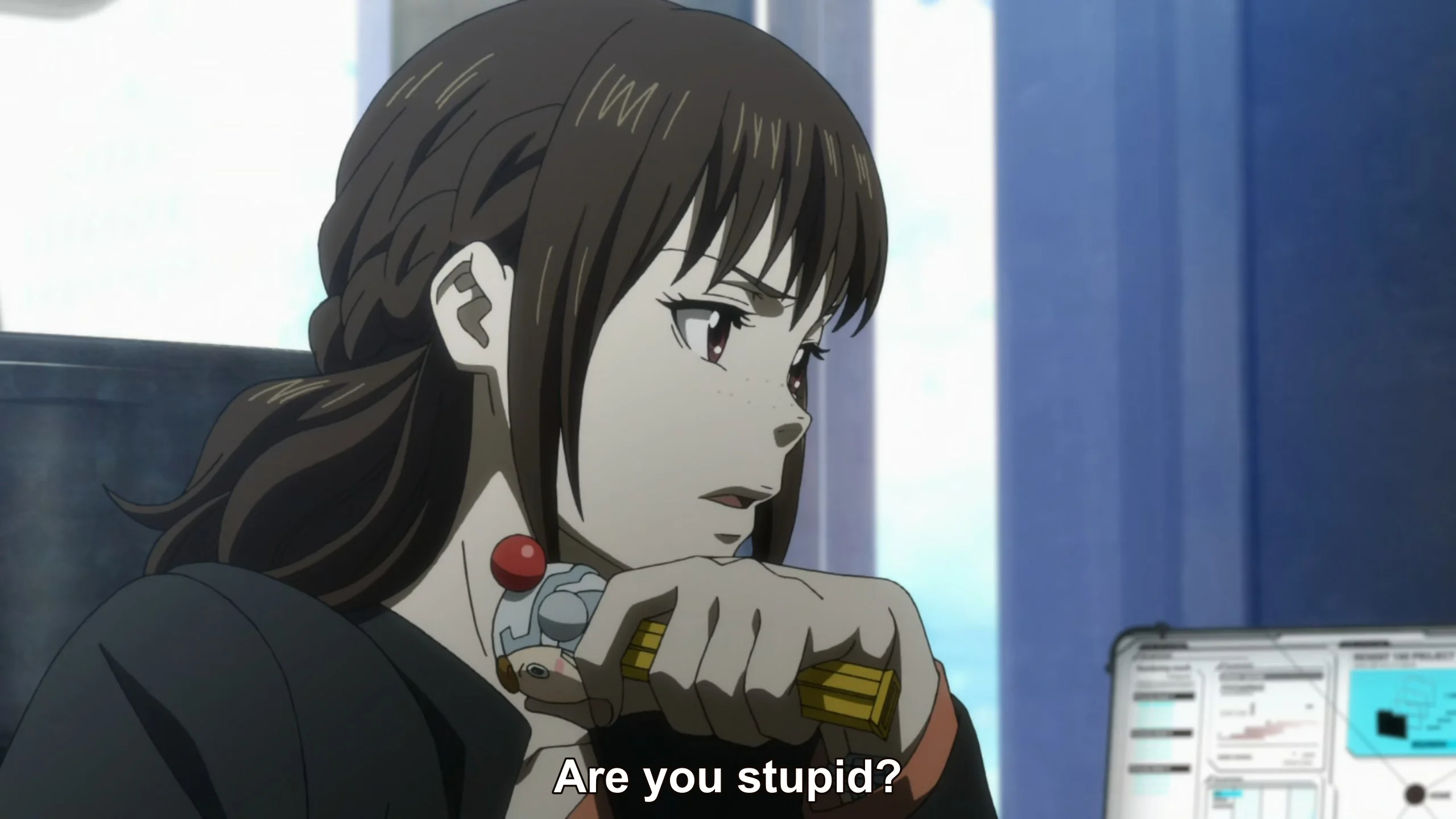 Reasonable reaction, but you know...