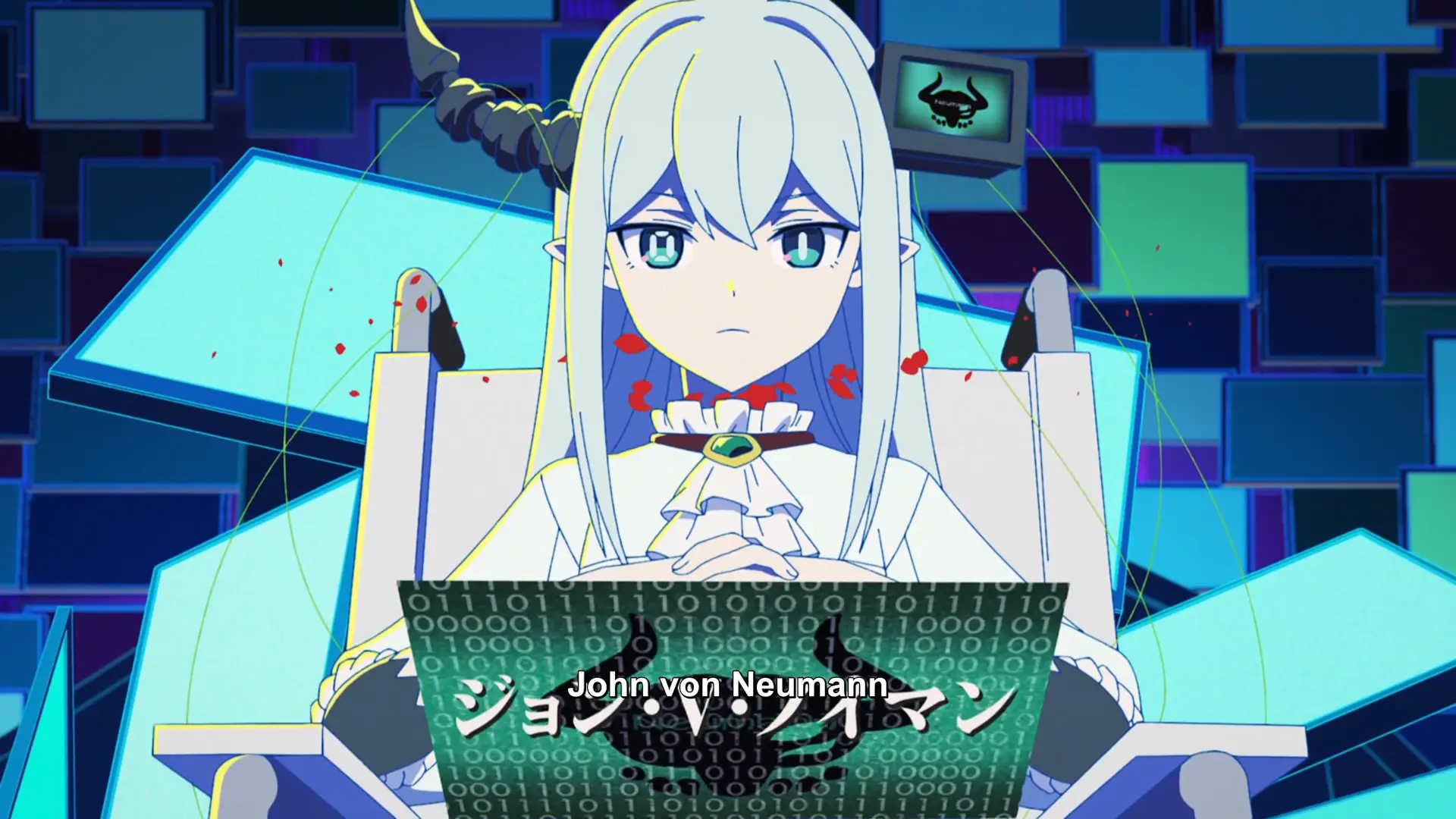 John von Neumann turns out is a cute girl in this reincarnation. I'm not complaining and I'm curious about how many will get gender bended.