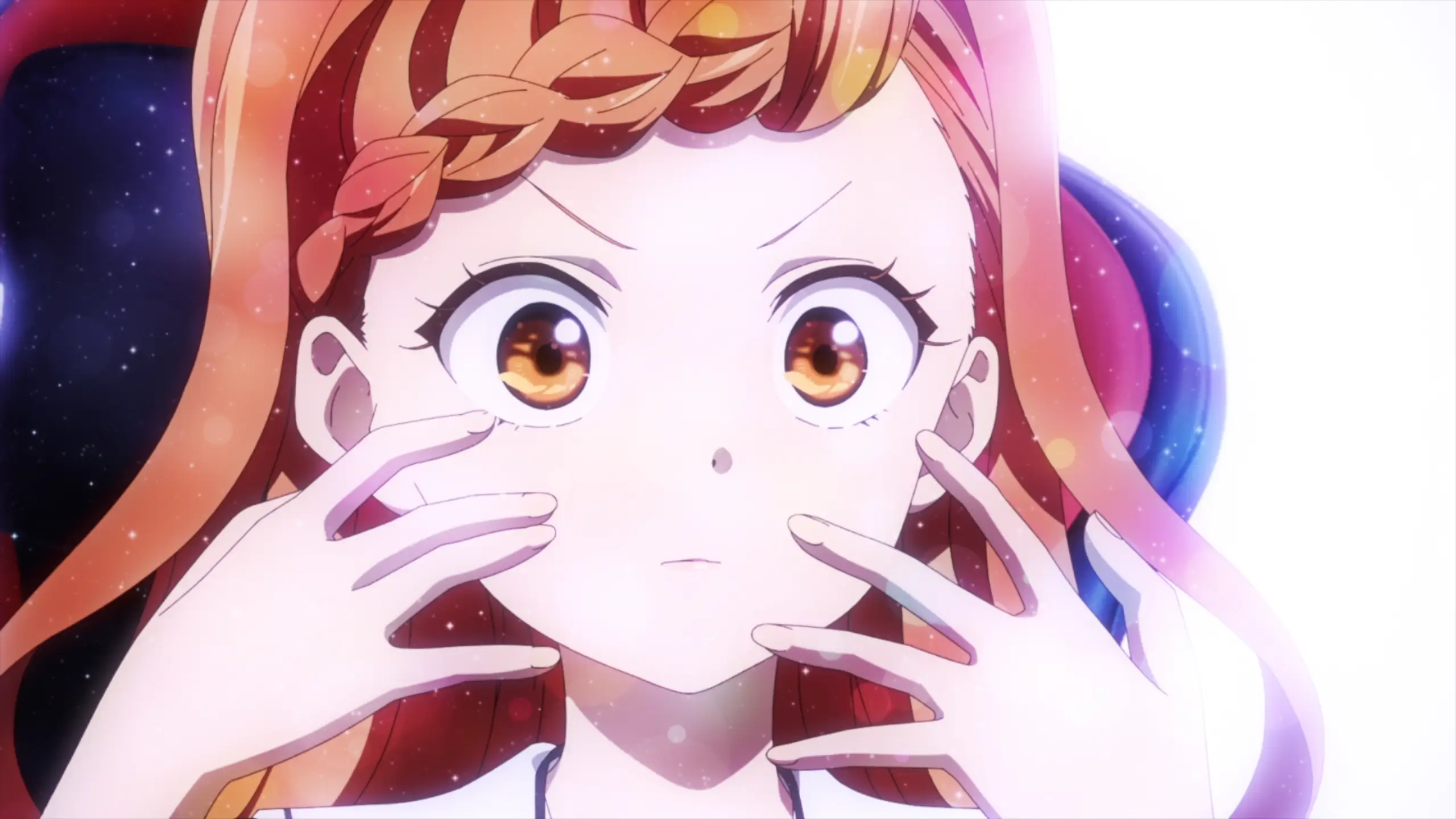 Arisa actually going out of mesugaki mode for a second, turns out she actually likes playing these fighting games.