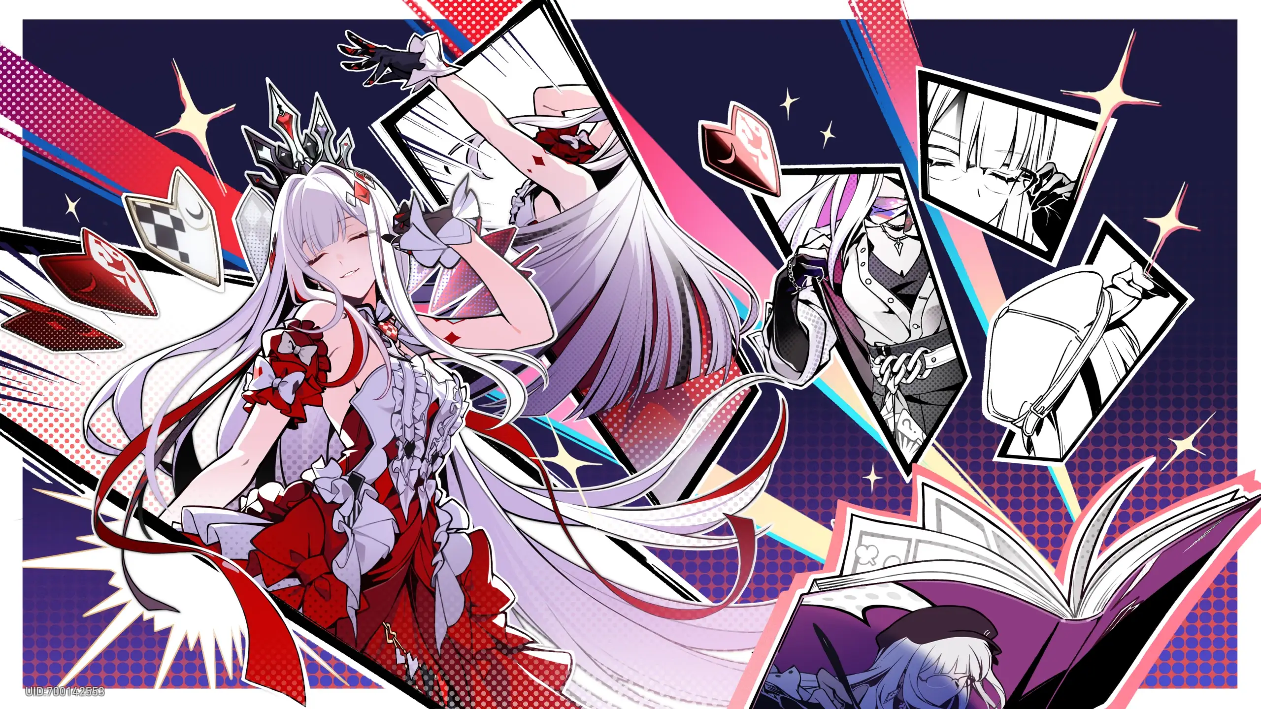 Of course she got a full blown transformation scene because why not? It's an important element of any magical girl. Wait, she's an Aeon...right.