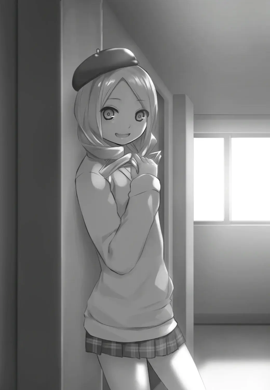 She may look like an ultra cute girl here, but she's one of the most mysterious entities of the series and seems to be involved with the phenomenon.