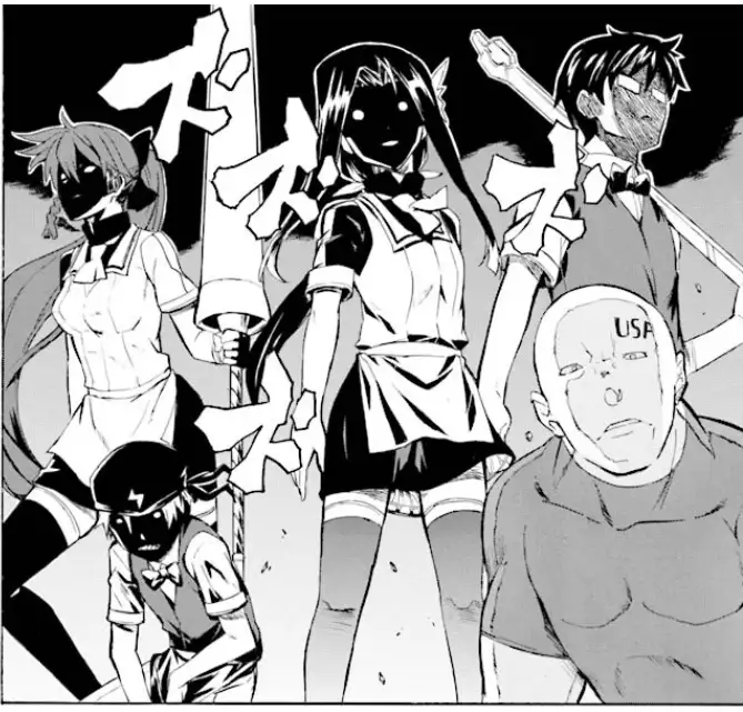 Just your average high school club members, nothing to see here.