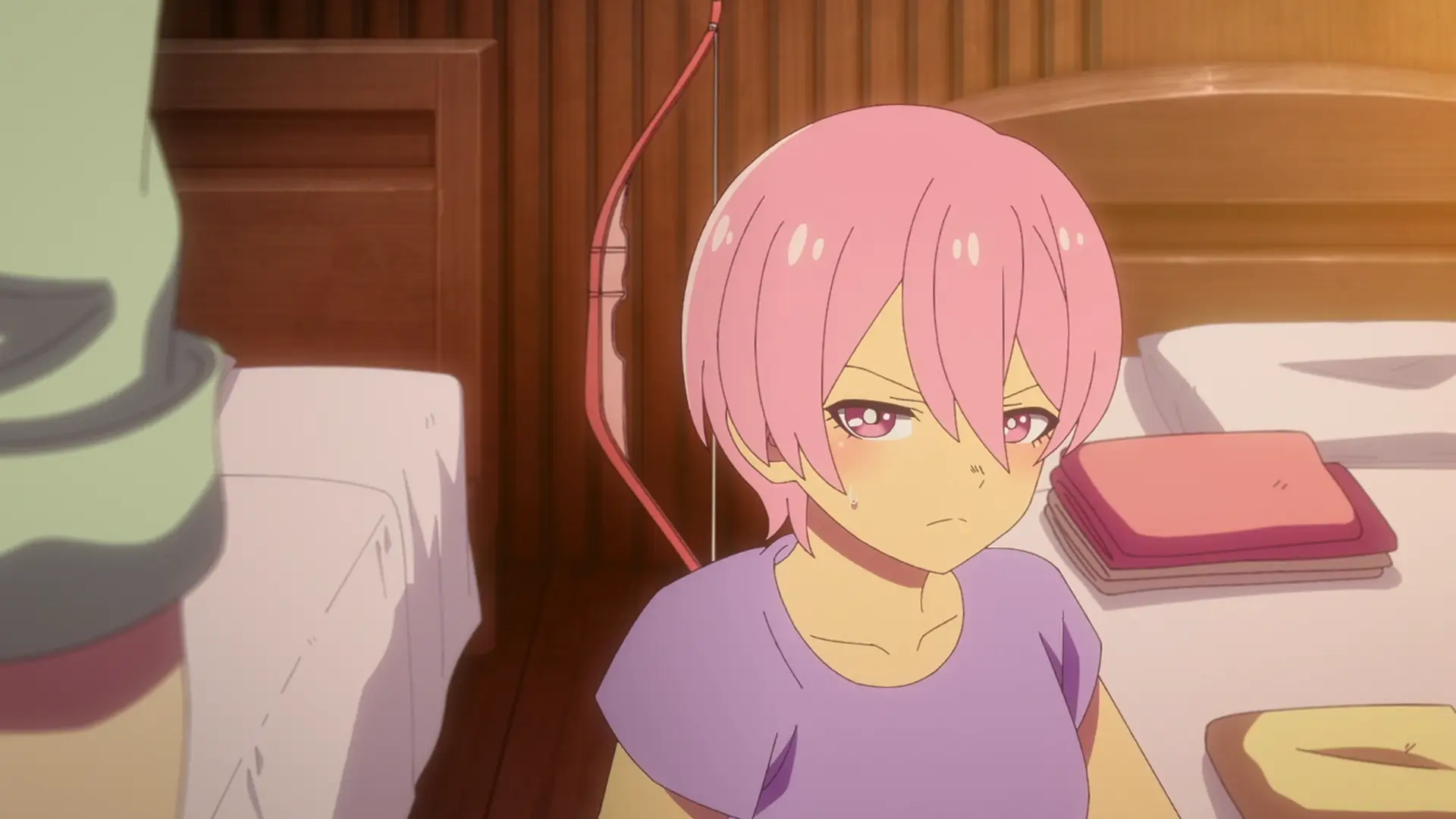 That suspicious face when Yuu was approaching her. Admittedly that's a good reaction, never trust the brain of the team!