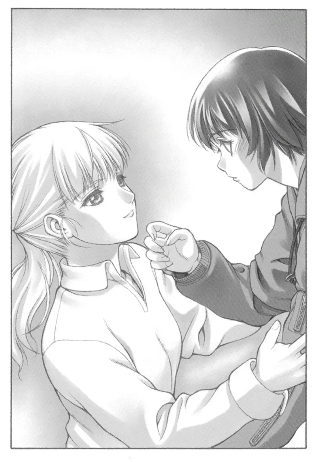 Kieli meeting her mother Setsuri again. First time technically as she has no memories otherwise.