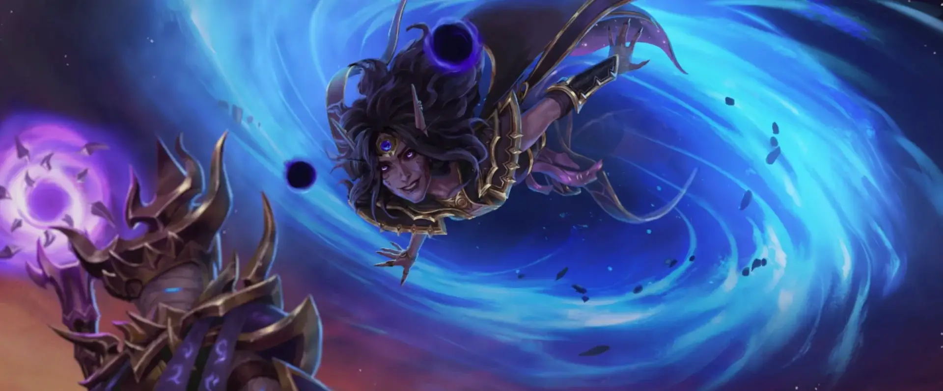 As usual they know how to make Xal'atath both scary and alluring. She's a temptress after all, taking people with half-lies.