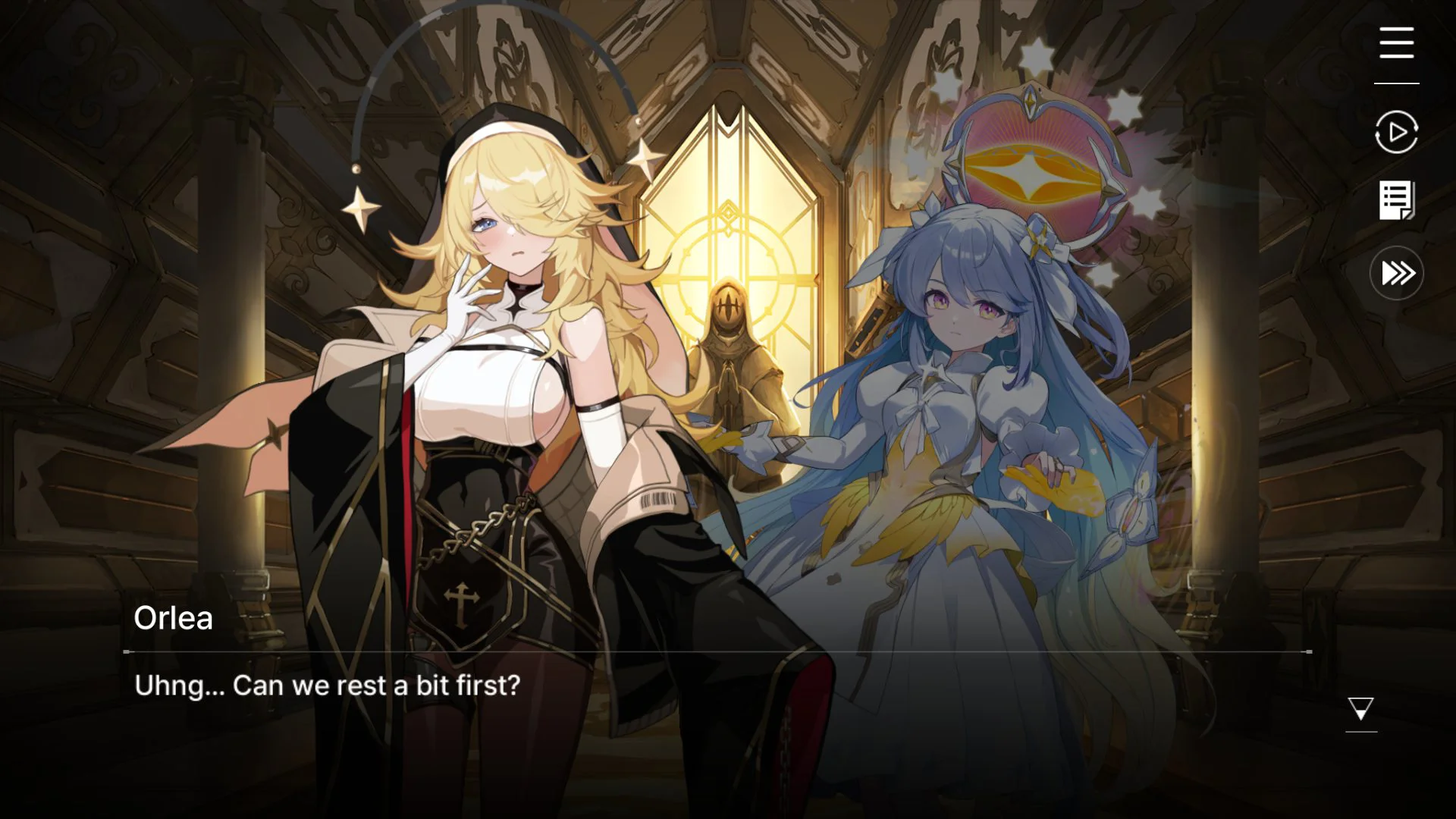 This scene was kind of what the hell to be honest.