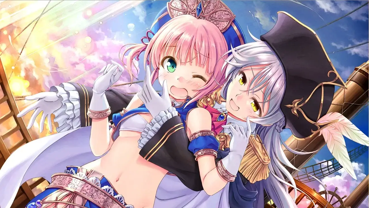 Gizeric, put your hands down from my Chris. She's a priestess you know? A bit pervert, but still a princess!