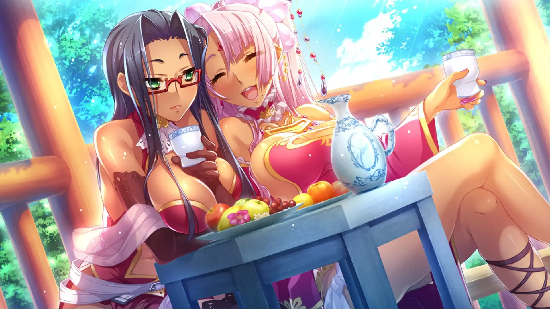 As I said, Meirin and Sheren make a great couple together. They're friends technically, but apparently Meirin likes her so...