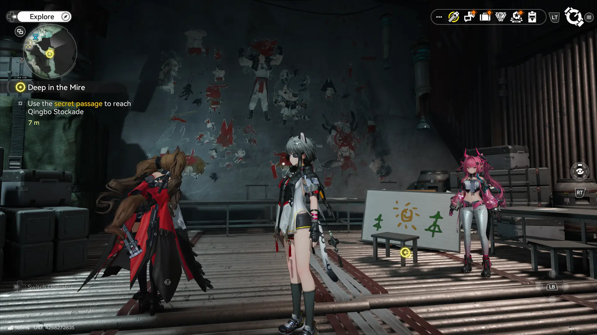 This art clearly shows that Mi Fu was probably sort of a sister for Tangtang back in the days. Well even now she treat her like that, but...