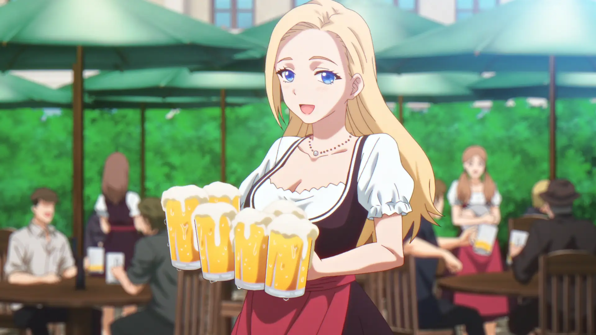 Is this series set in Germany or something? Beautiful NPC by the way