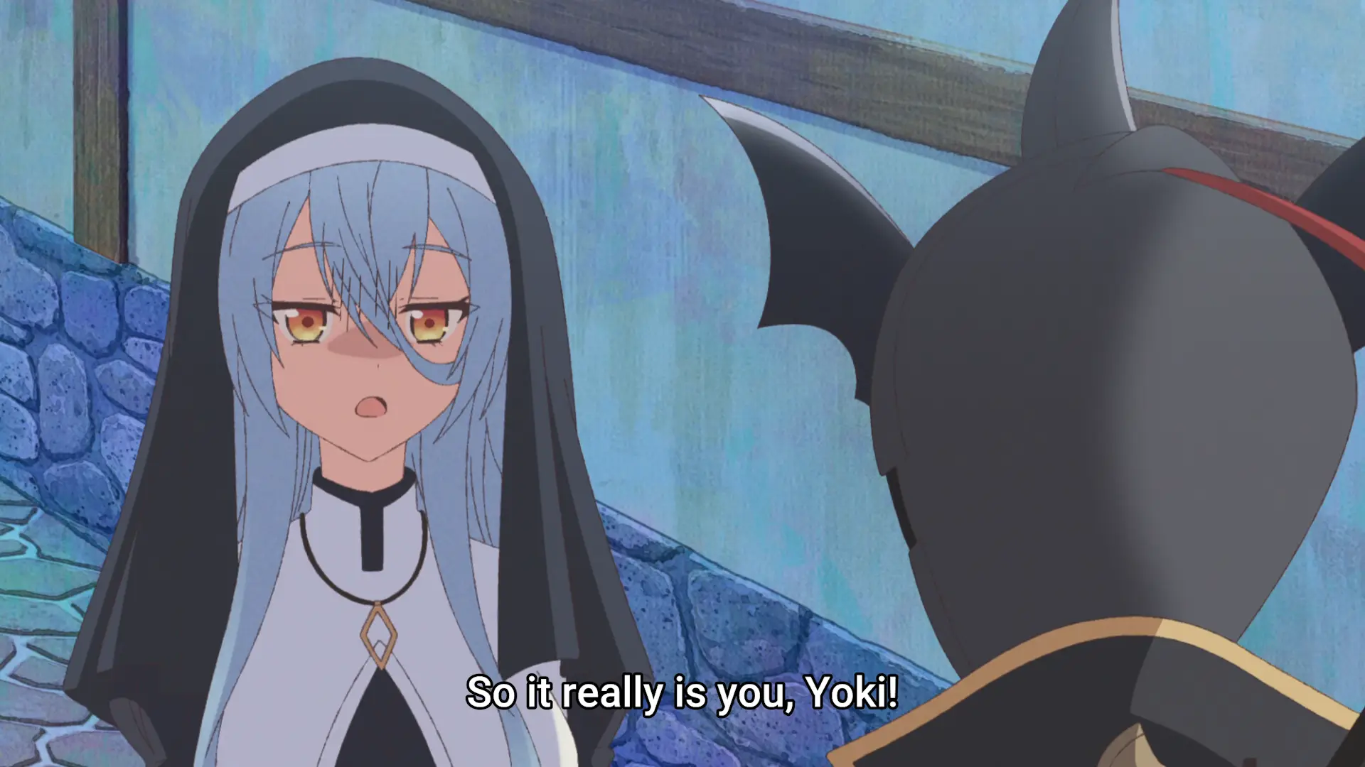 Cecilia in nun outfit also looks good, honestly prefer this over the standard white priestess outfit she uses normally.