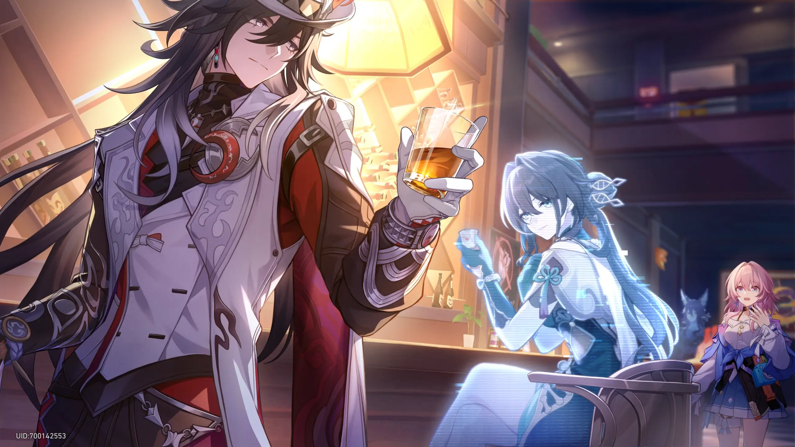 Does Fugue have a direct hotline to Ruan Mei. Apparently she can contact her easily...