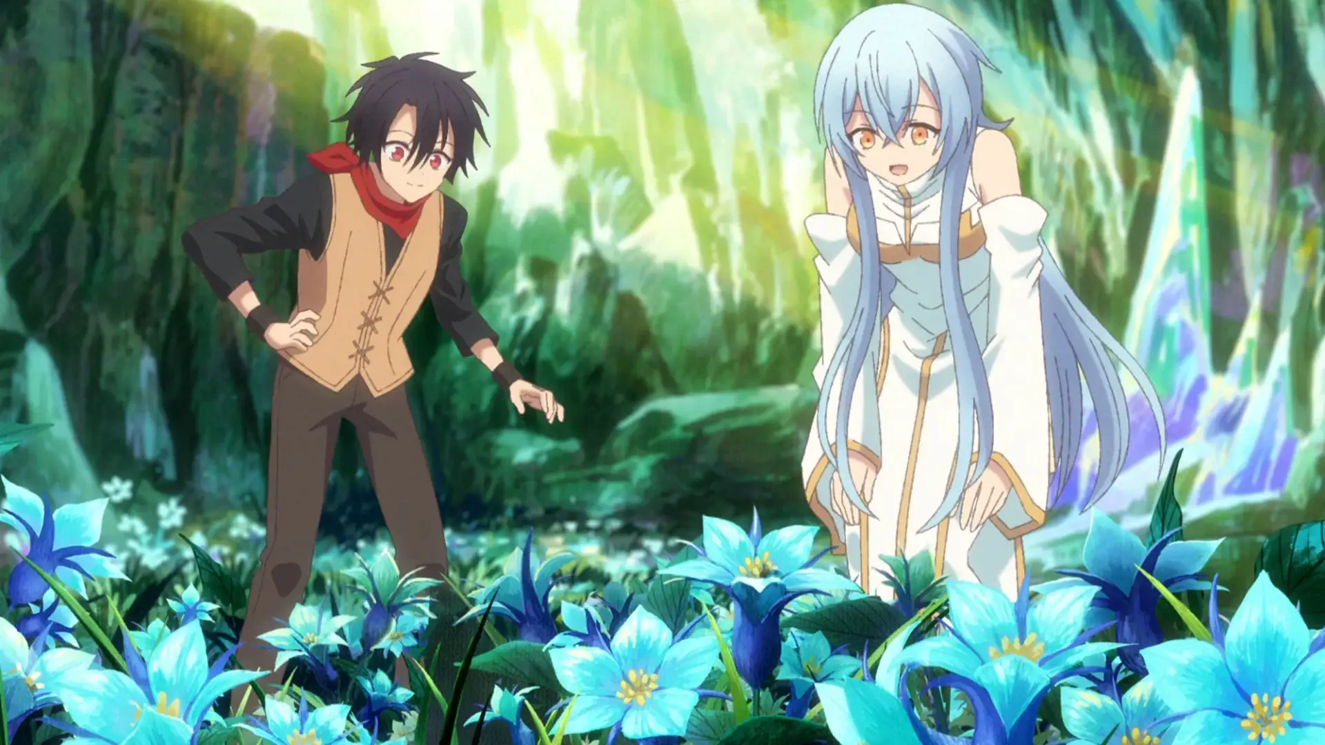 The flowers are well drawed but the characters felt a bit weird admittedly...