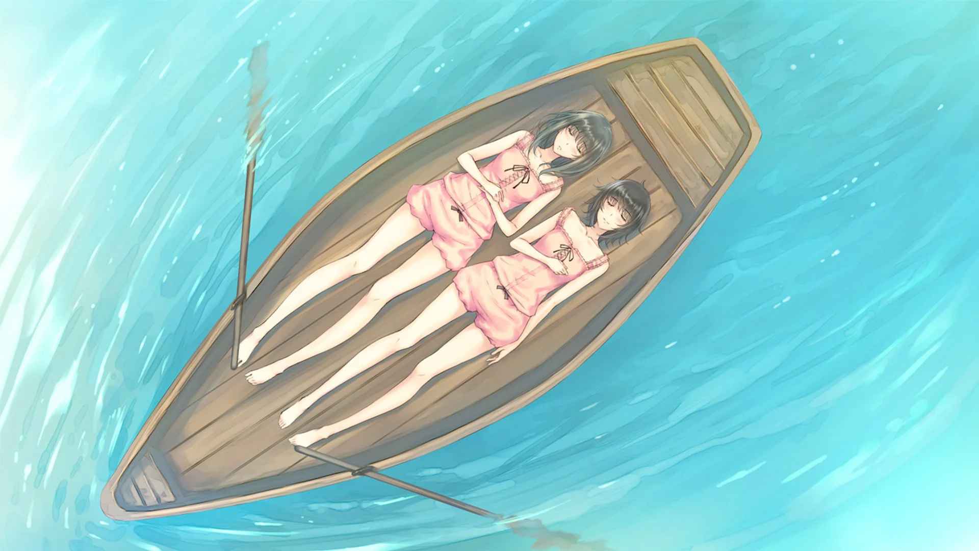 It's calming, but also scary