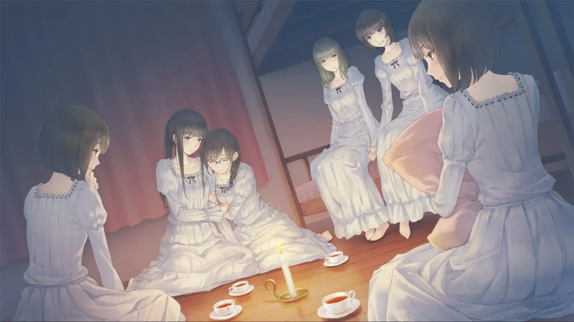 Girls sure love scary stories, but meeting at night to talk about them is asking for trouble.