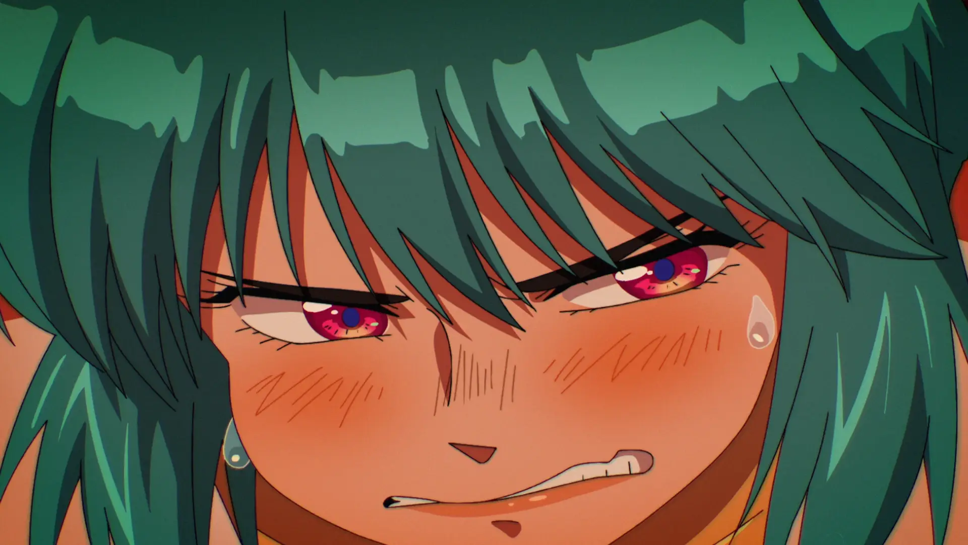 Who could've ever imagined Motoko making such a face. She was so serious back then, always thinking one step ahead...
