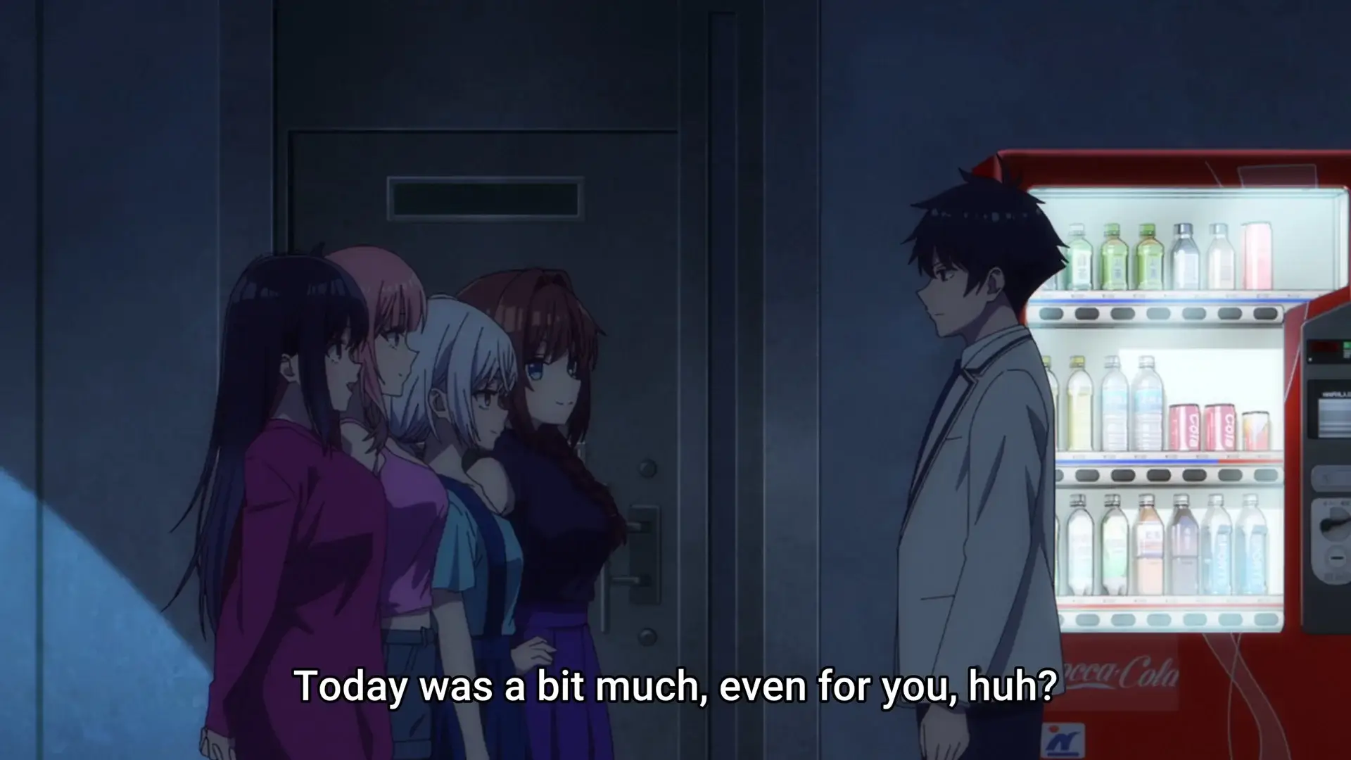 I like how they're all already completely fallen and it's still quite early in the series...