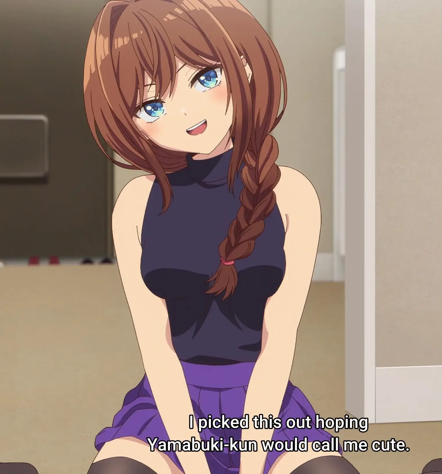 Absolutely stunning outfit for Rikka, she really grew up on me this episode. Outfit definitely helped.