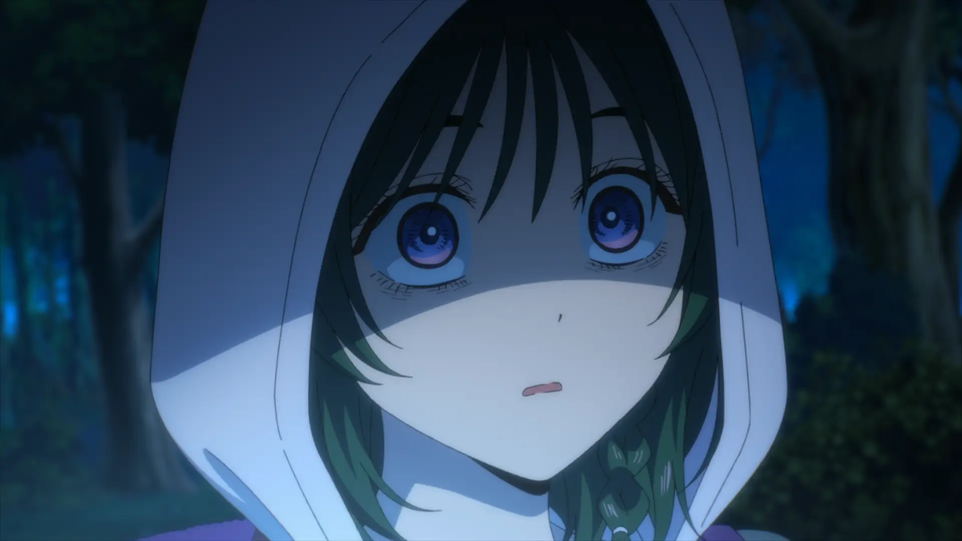 Poor Shiori, that scene was downright terrifying. I'm surprised she didn't leak there.