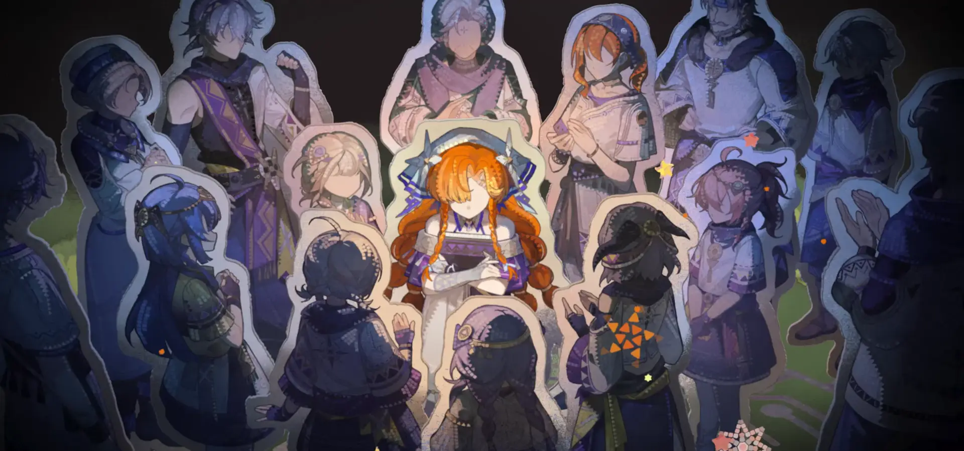 This picture of Sigrika is a great representation of being at the center of a group and yet feeling completely alone.