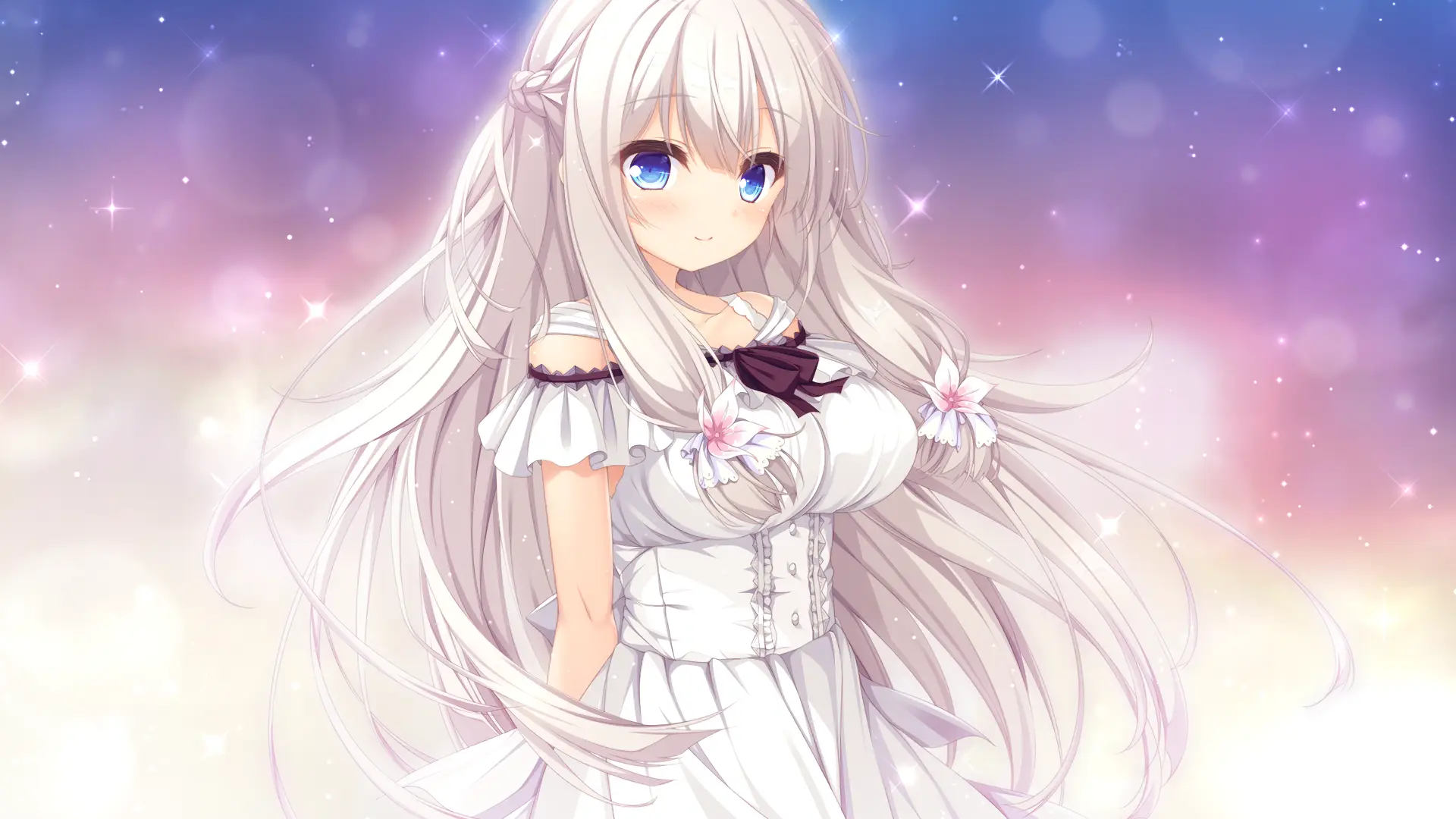 Yua looks are stunning as usual, truly the 'main heroine' of the series. She just emits that kind of energy.