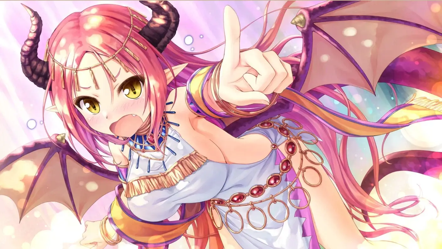 Sharon, daughter of one of the strongest dragons. Quite a nice human form too!