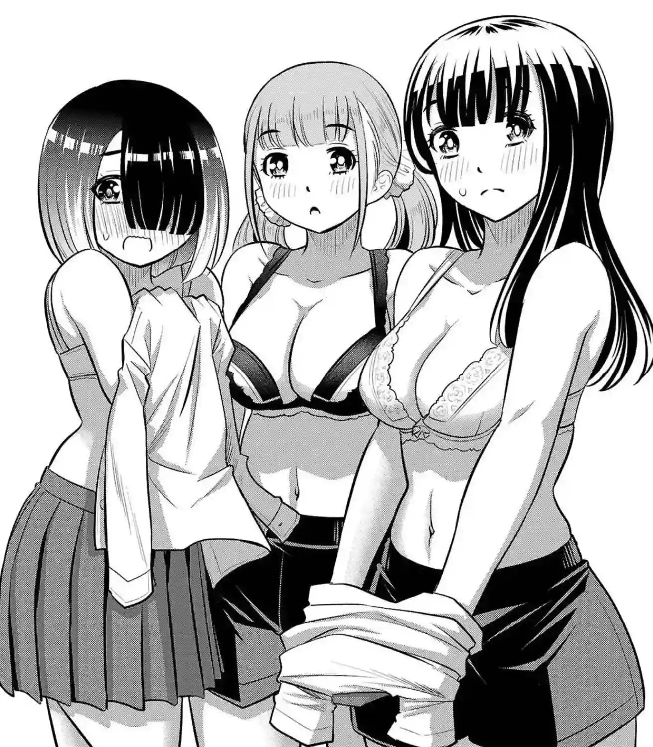 A classic scene with him barging while they're changing.