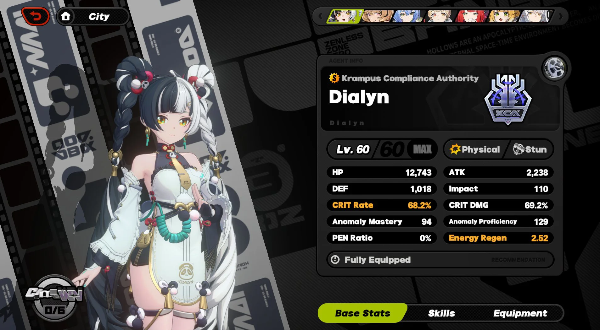 She's adorable, but man raising crit stats is hard.