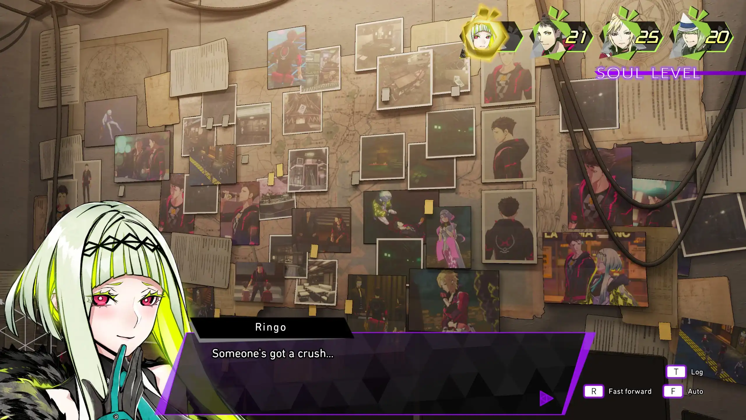 That blushing and voice on Ringo was hilarious.