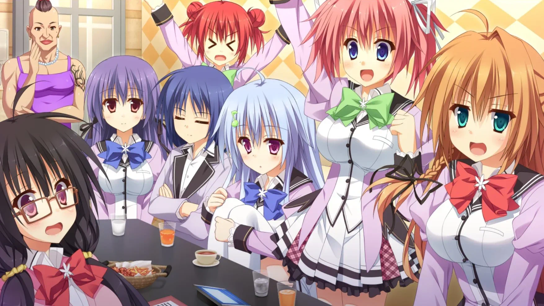 All the characters from the story.