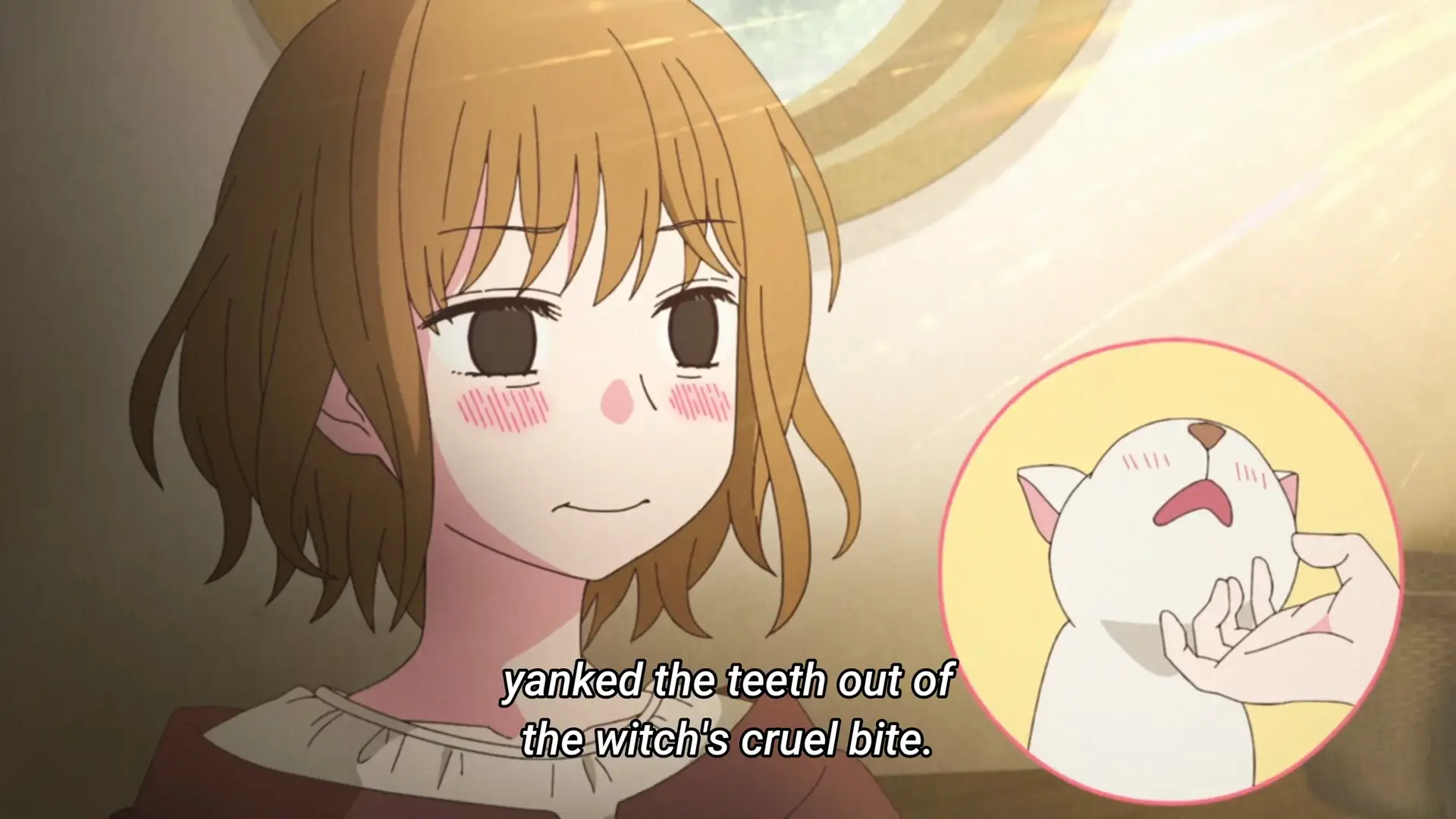 The Cat witch was easy to tame for Luna. Truly a cat master!