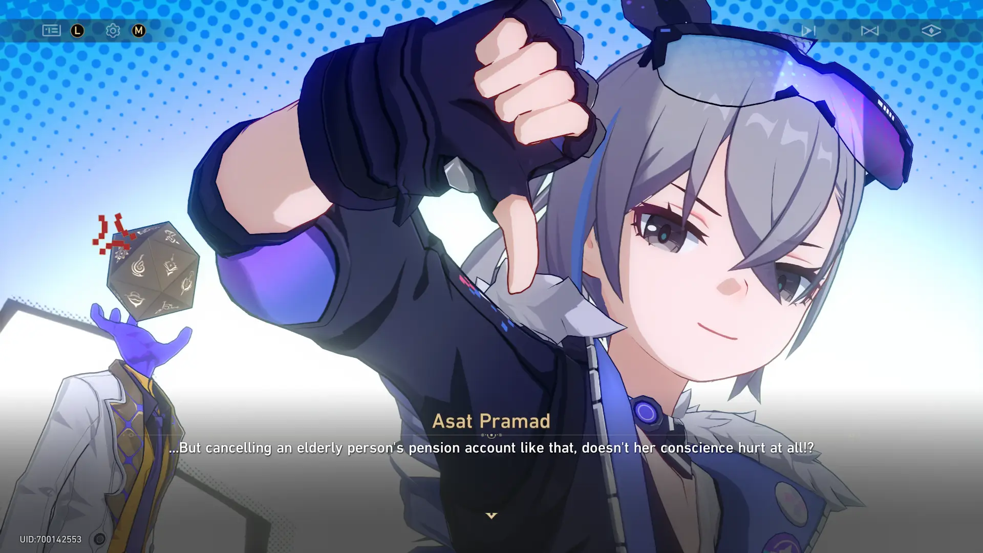The most petty thing, cancelling Asat Pramad's retirement account. Can't hurt them physically? Hurt them financially! Good job Silver Wolf.