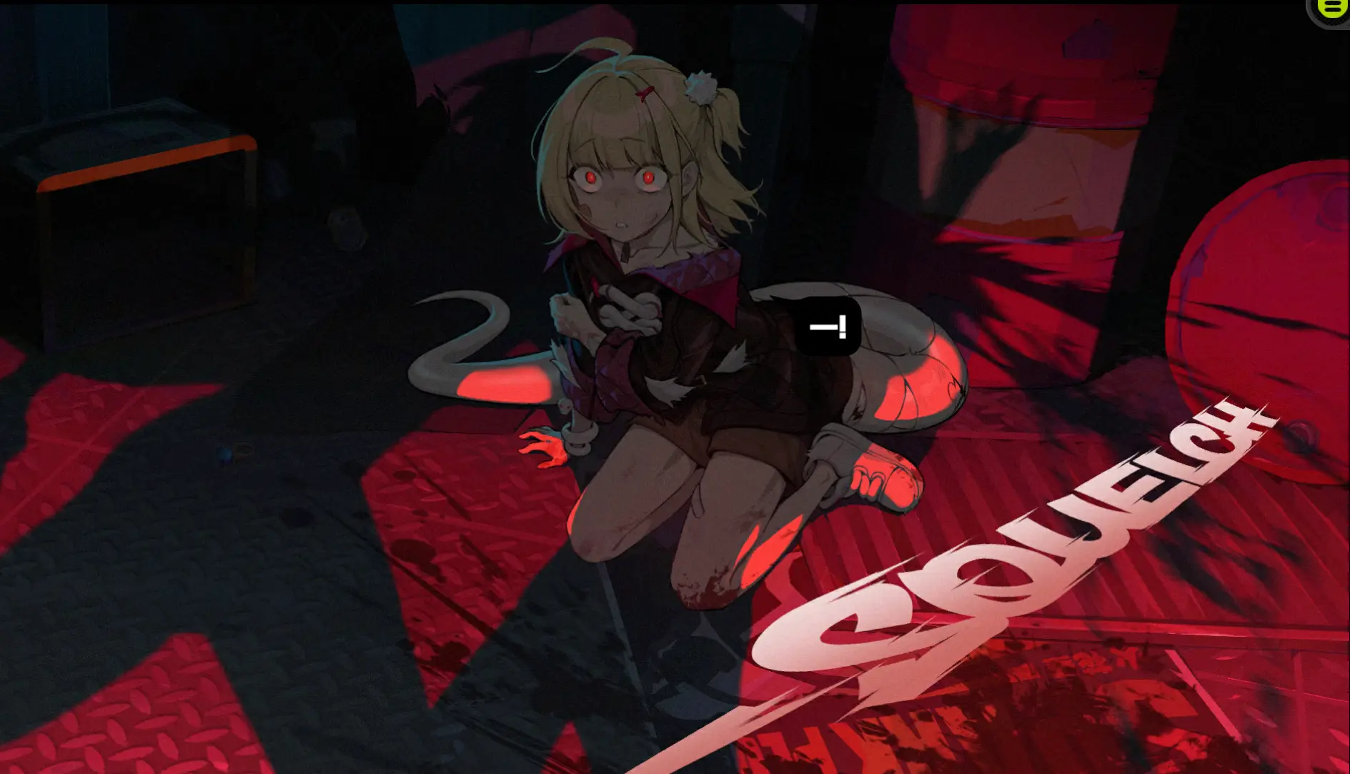 Poor snake child Cissia. Just look at her fear. That's the kind of thing that makes me want to take her home and feed her all day!