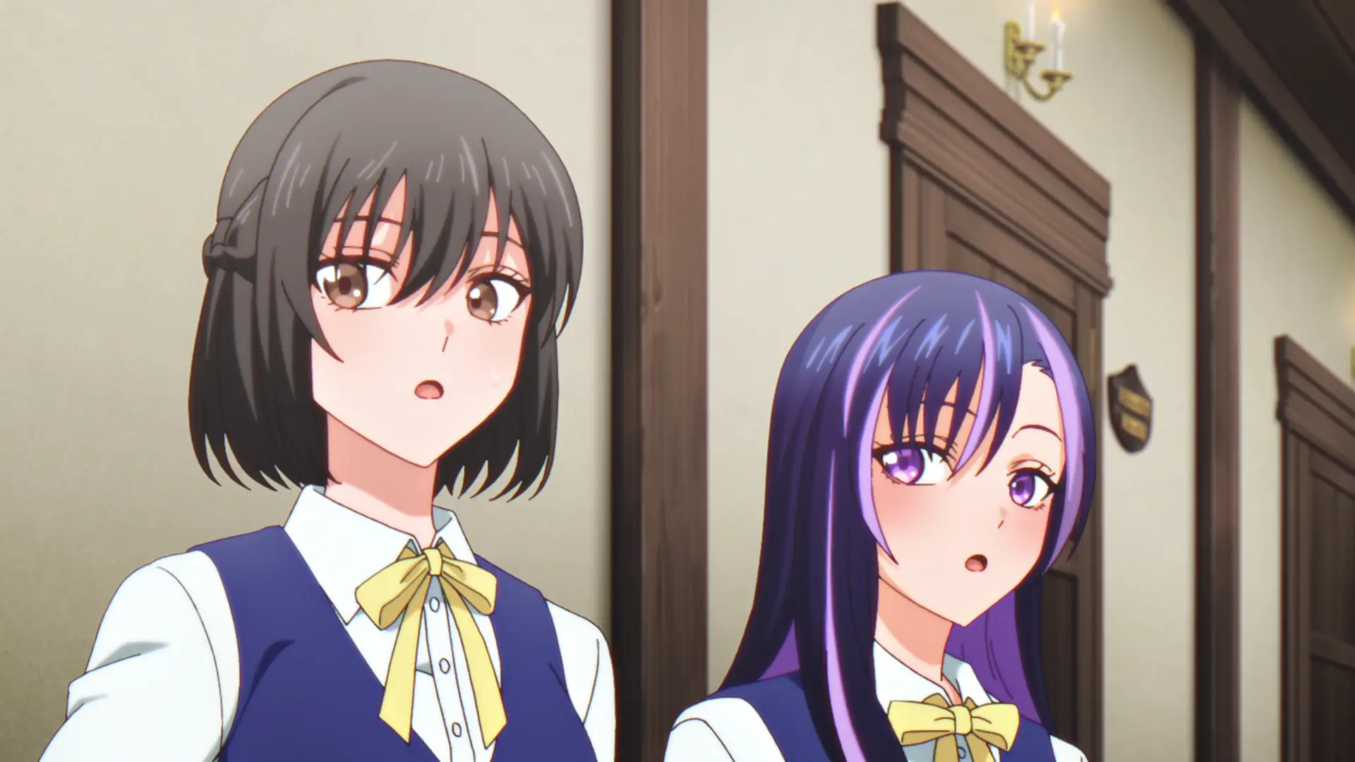 Their first reaction was 'this is danger, gotta tail them'. I love their yuri instincts and I agree they should follow it more often.