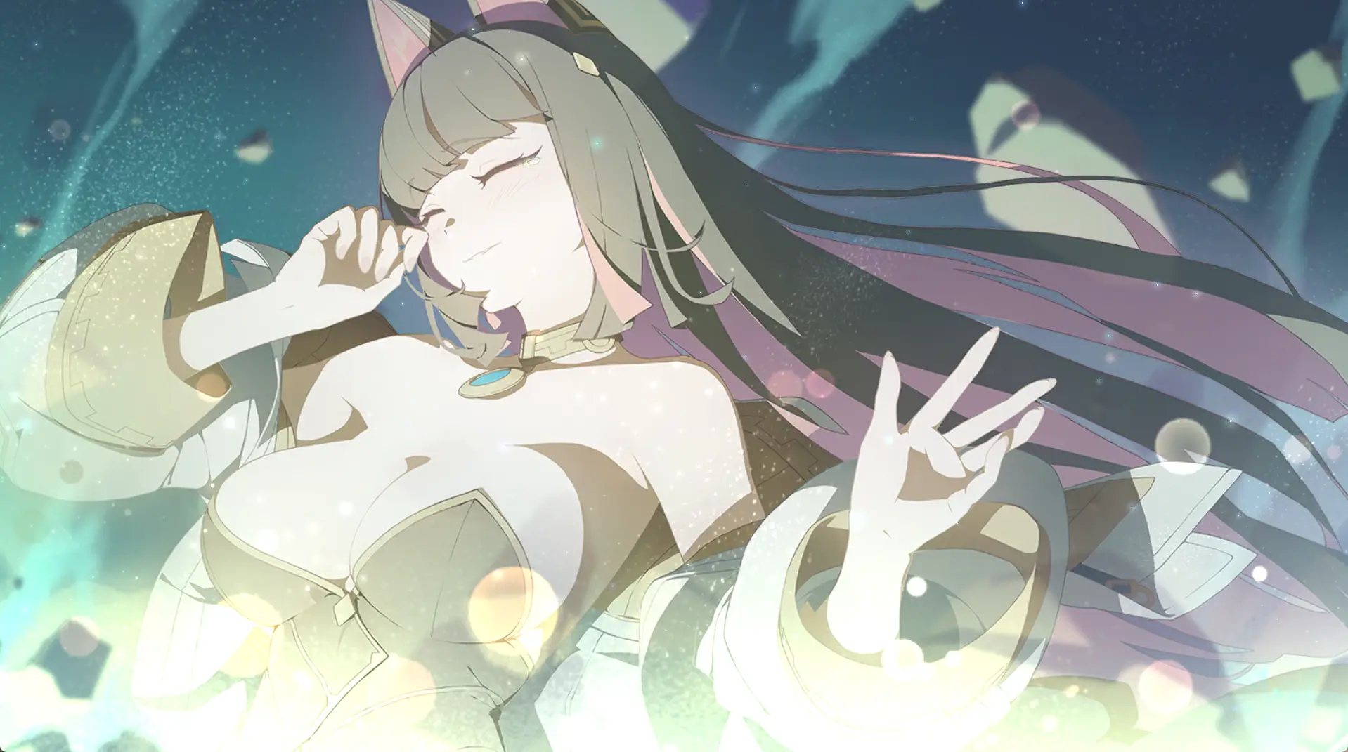 Tiphera has been the only girl with a normal sized bust in the game so far. I wonder if they plan to normalize things or gigantic is the norm from now on. See Rita here...