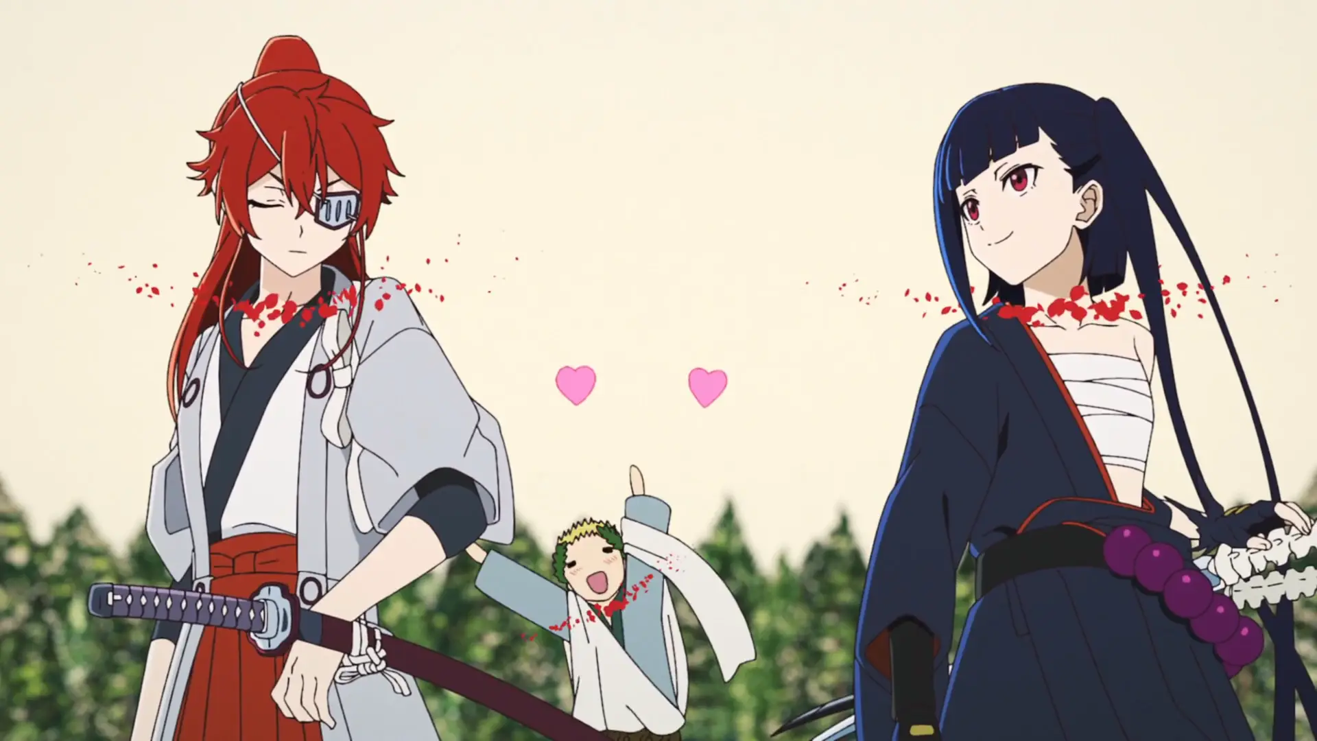 Ceasar in the background fangirling over them was hilarious. I do agree with the sentiment though, they look good.