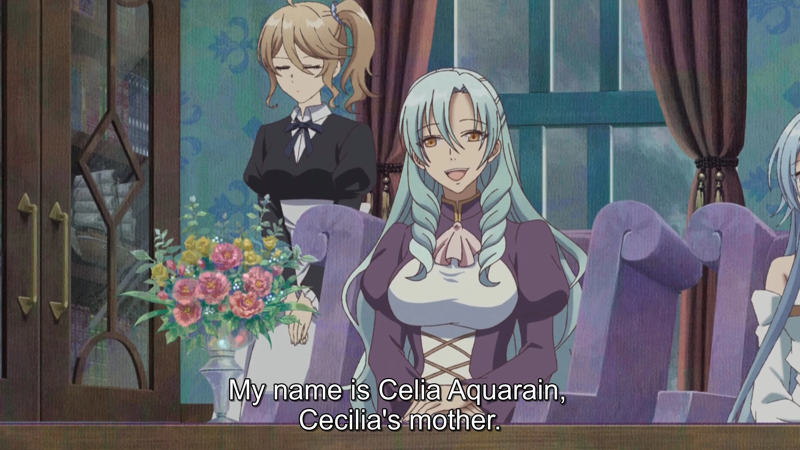 Mom is nice, but the maid behind? I like that design too!