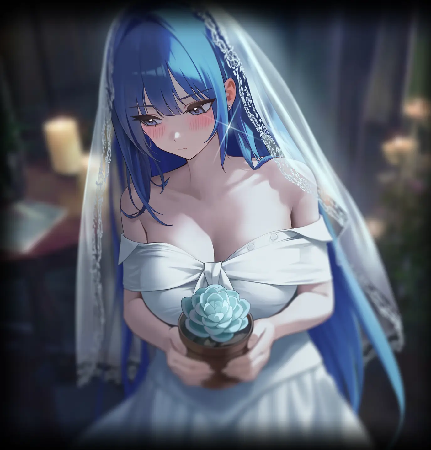 Wedding dress Arcana? Now that's something ultra powerful. I was like...whoa when she appeared.