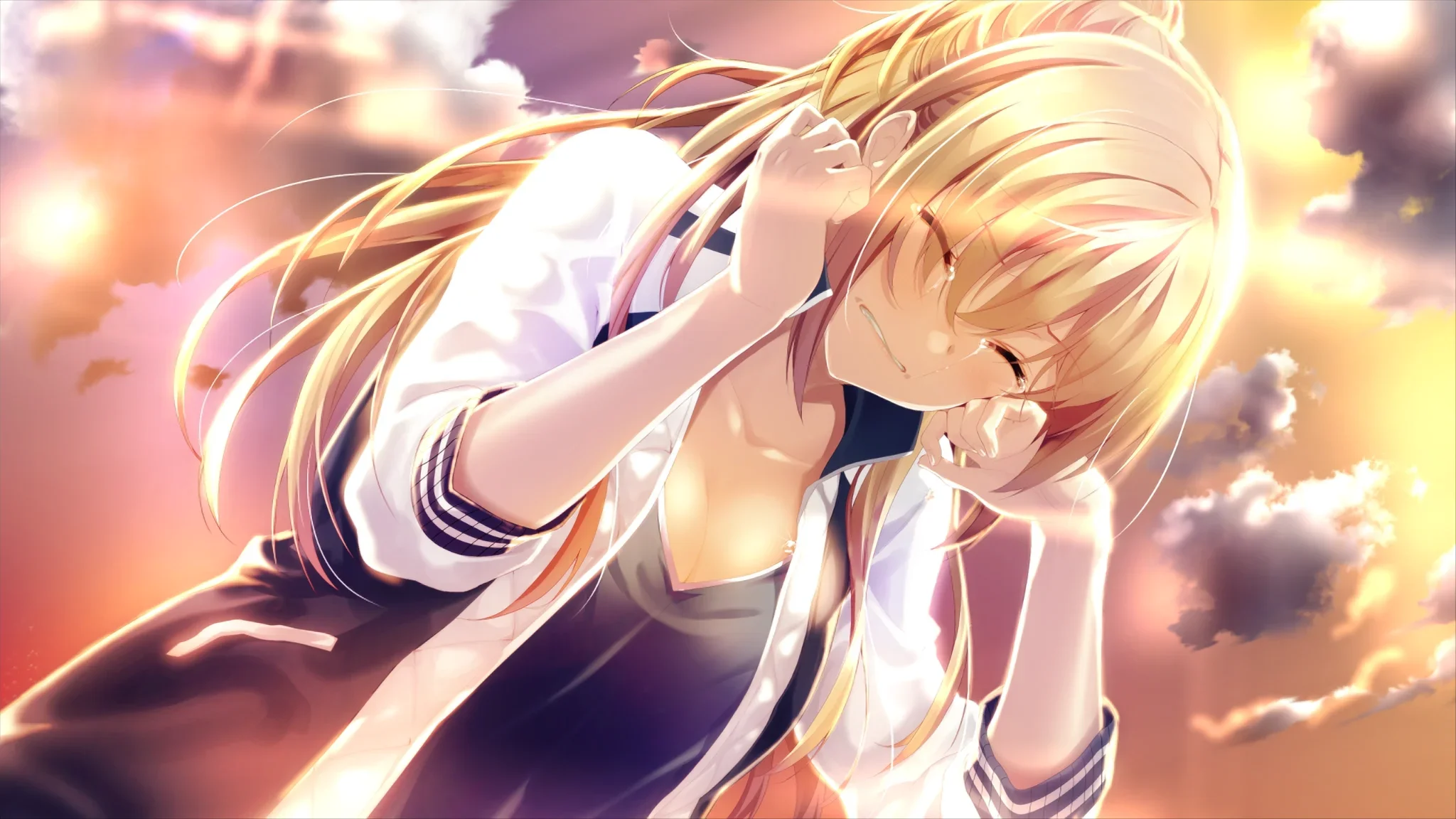 Stop making girls cry Sora!