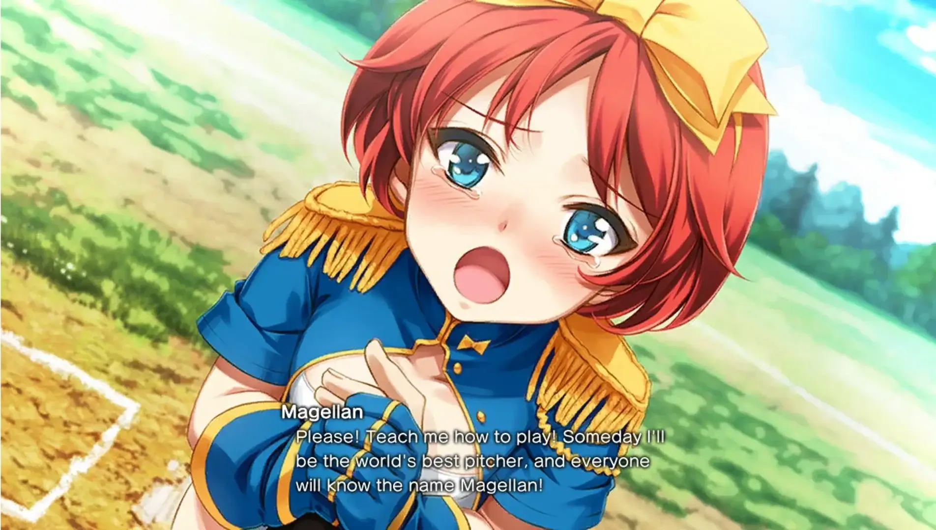 Well, we do know your name, but maybe not because of the pitcher thing...