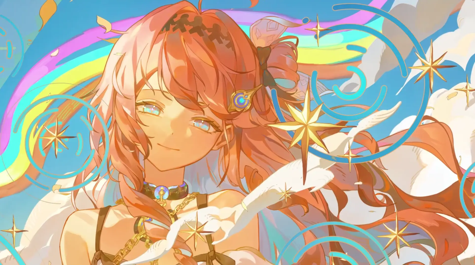 The initial part of the patch were without too many CGs, but then they went full throttle once her final scenes arrived. Denia is so beautiful