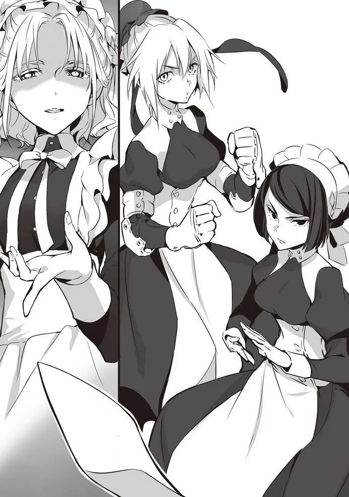 What would be a series without battle maids?