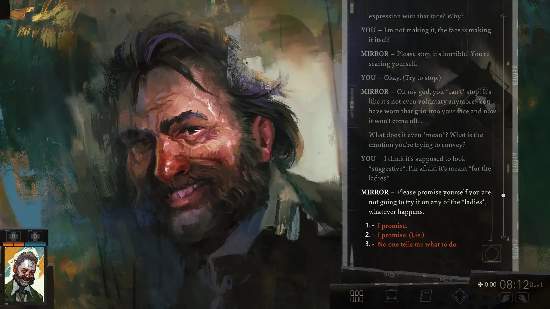 The face is just too strong!