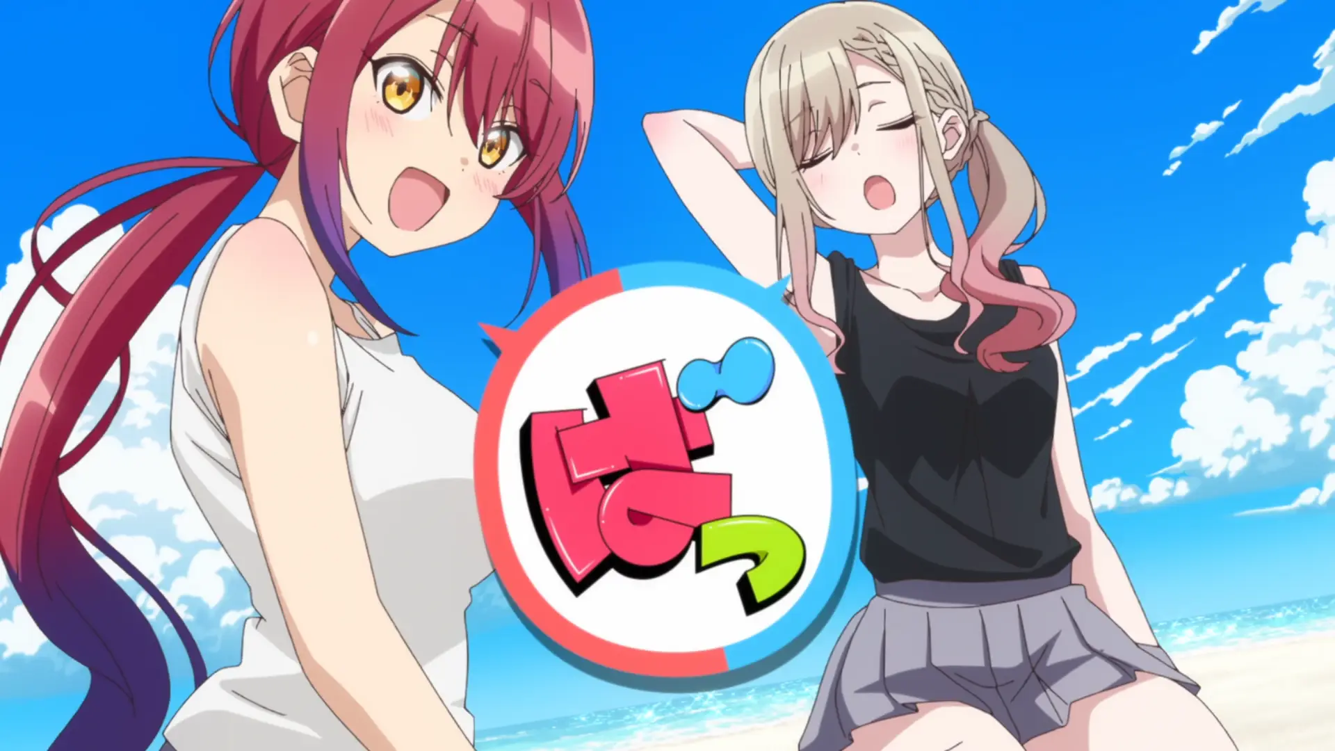The summer eye catches are all so damn beautiful I'm going to keep them all saved up. Here Suzu and Atori with more light summer-wear