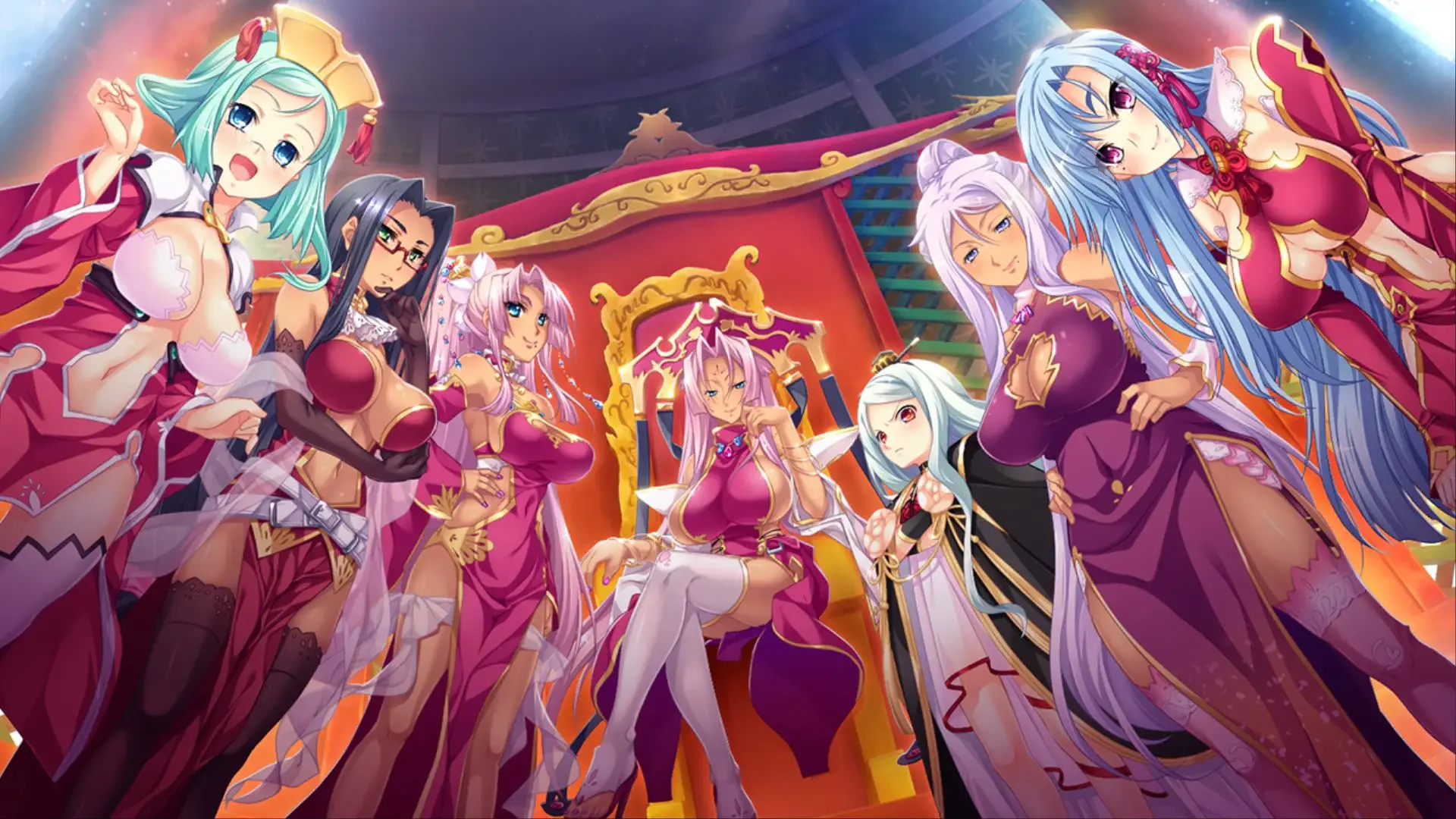 Do you see a pattern here watching the group photo of the Go faction? Yes, they're all huge (excluding poor Raika) to the point that it's ridiculous.